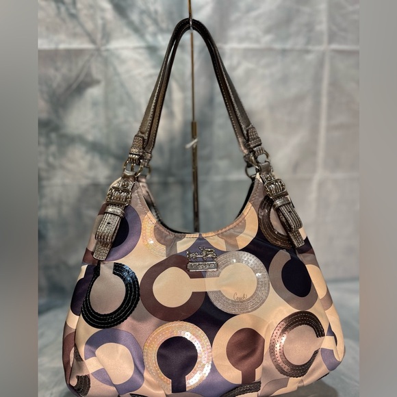 Coach Handbags - Coach Madison Graphic Op Art Bag